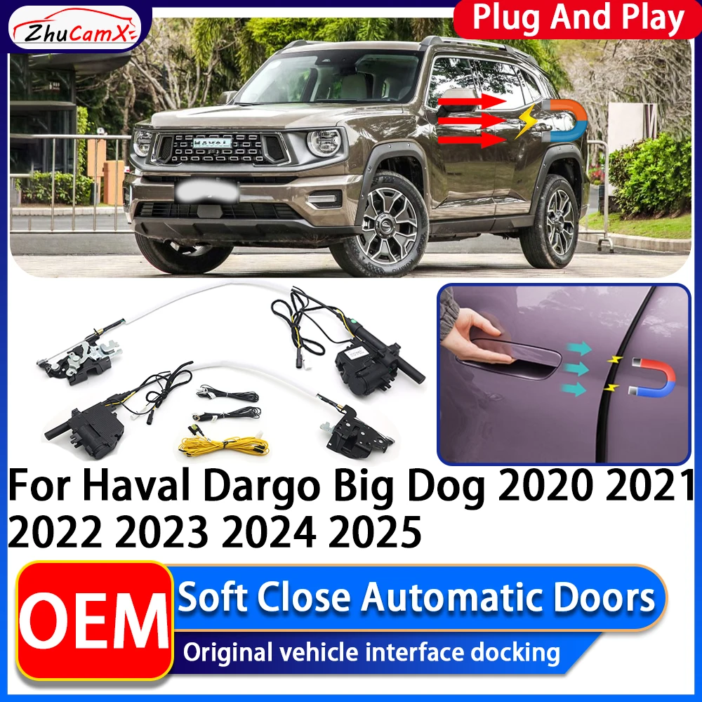 

Electric Suction Power Soft Close Car Door Automatic Door Closing System For Haval Dargo Big Dog 2020 2021 2022 2023 2024 2025