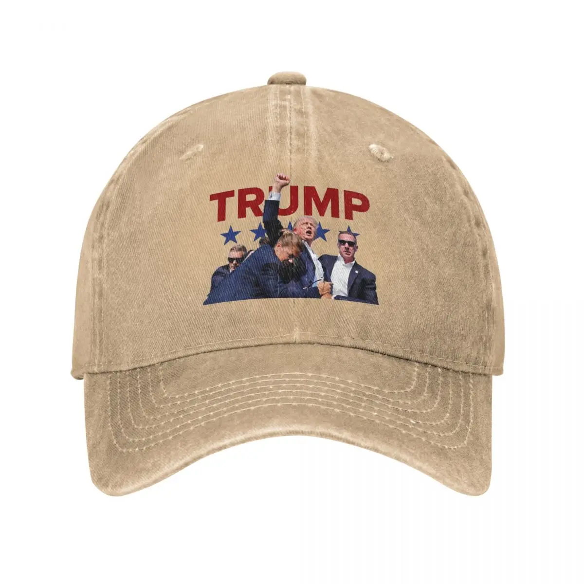 Donald Trump Assassination Men Women Baseball Caps MAGA Patriotic Distressed Washed Caps Hat Vintage Outdoor Snapback Hat