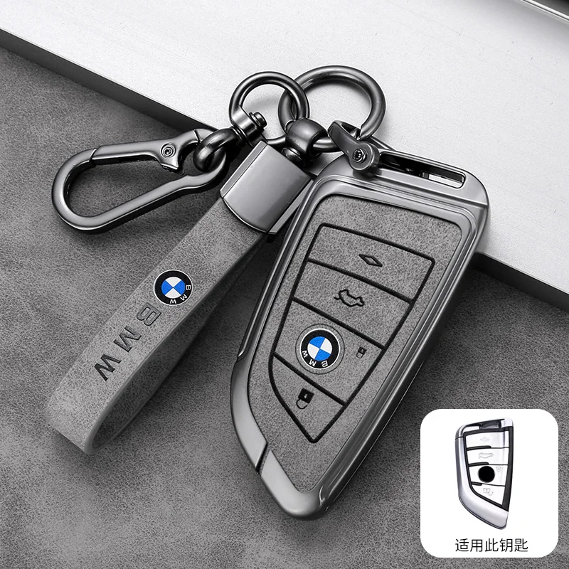 

Car Key Case Full Cover for BMW X1 X3 X4 X5 F15 X6 F16 G30 7 Series G11 F48 F39 520 525 f30 118i 218i 320i Interior Accessories