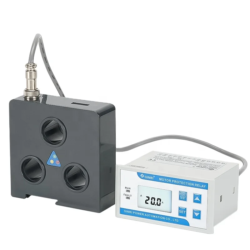 

3 Phase LCD AC 220V 380V 3CT+1PT Under Over Voltage Multi Function Electric Motor Protection Relay