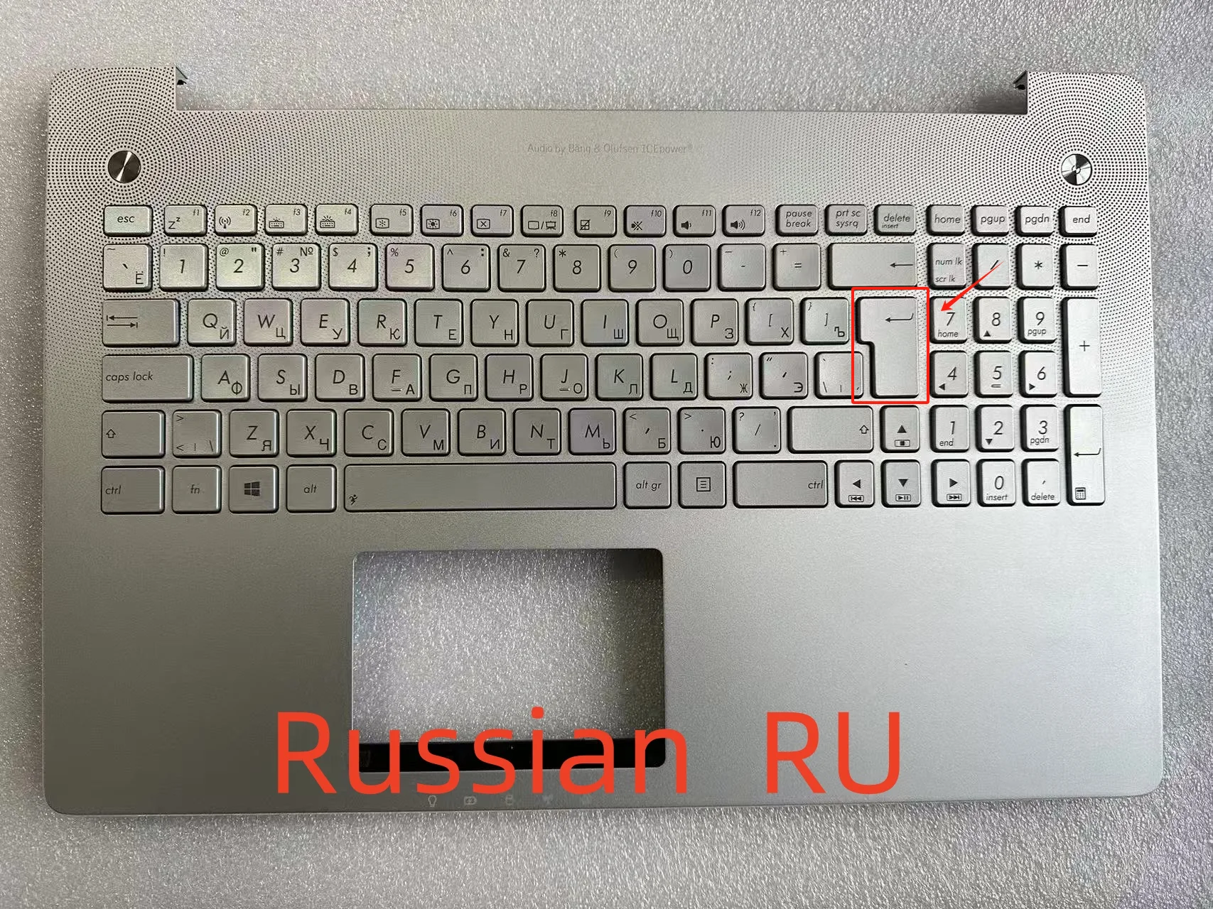 RU/CZ/SK/TR/US/LA/FR/ND Standard Laptop Keyboard for ASUS R552J N550 N550JV N550JK N550LF N550JA Q550LF G550J with Backlight