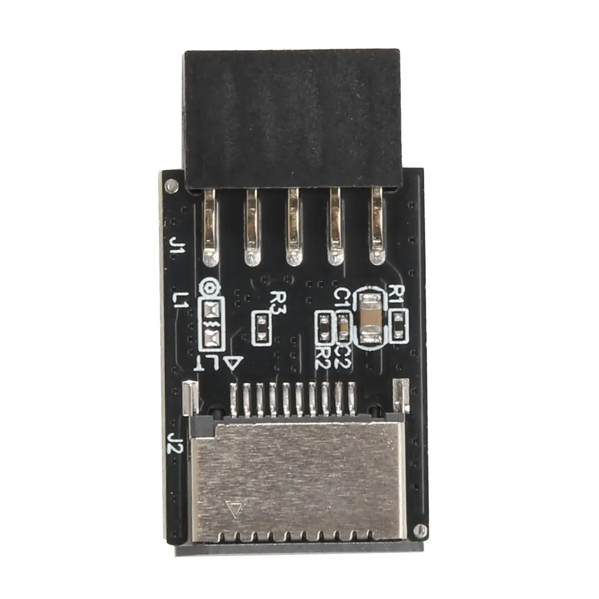 A64K Motherboard USB2.0 9Pin to TYPE-C A-KEY Front Connector Converter USB3.2 TYPE-E Interface Header Adapter