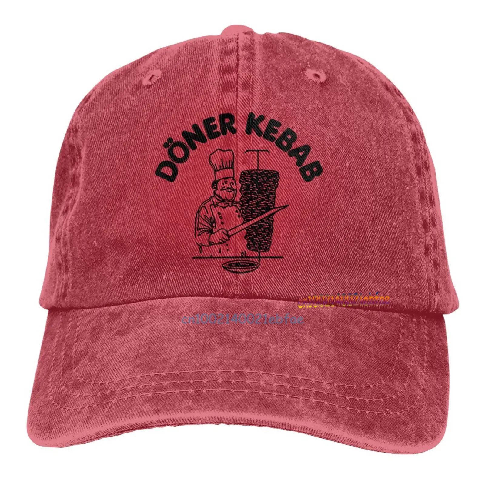 Doner Kebab Graphic Baseball Caps Unisex Casual Snapback Hat Funny Men Cotton Trucker Caps Outdoor Sport Cap Hip Hop Denim Hats