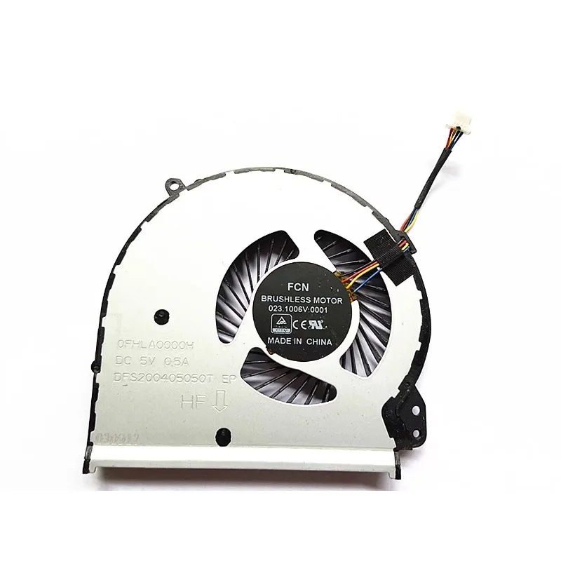 Ventilador de refrigeração CPU para laptop HP, novo, 17-X, 17-Y, 17-BS, 17-AC, TPN-M121