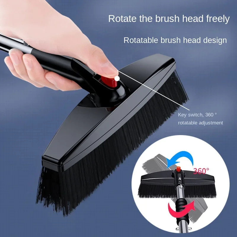 Winter Snow Shovel Removable Retractable Car Winter Snow Car Snow Shovel Three-in-One Stainless Steel Shovel Ice Removal Tool