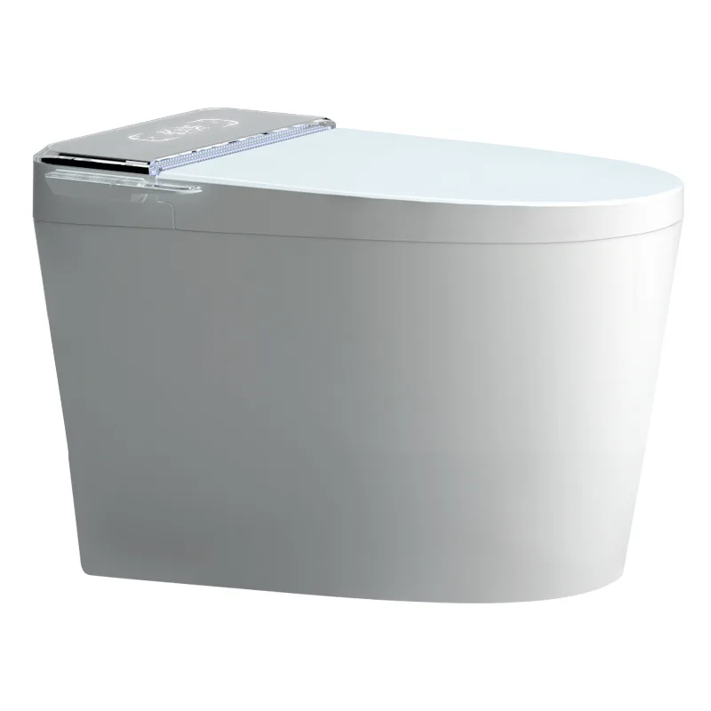 

Integrated instant automatic foam voice control ceramic toilet with water tank