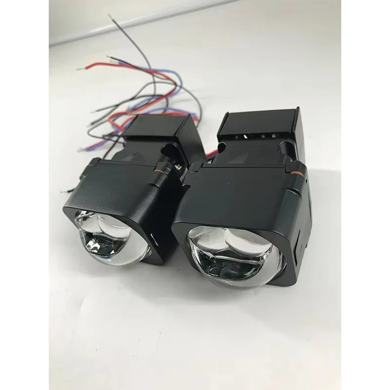 50W LED Headlights for Civic Hilux 1.5 inch M20 Matrix Lens Module 6000K Car Projector 8000K Color New 12V Accessories