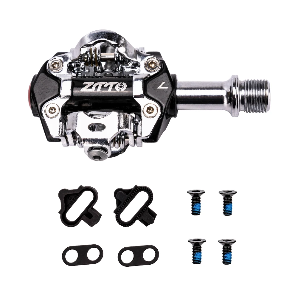 

Self-Locking Aluminum Alloy Pedals With Sealed Bearing For SPD MTB Cleats Bicycle Pedal Axle For Road BicyclesATU&UTV