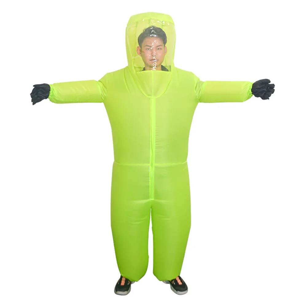 JYZCOS Inflatable Costume Biochemical Protective Full Body Cosplay Costume Funny Protective Suit for Adult Kids Party Dress