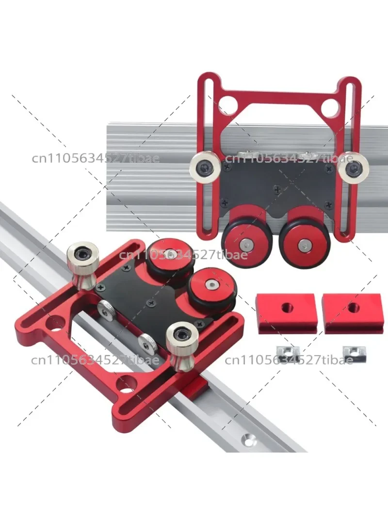 Woodworking Table Saw Push Block Panel Scribe Guide for Circular Band Saw Safety Tool