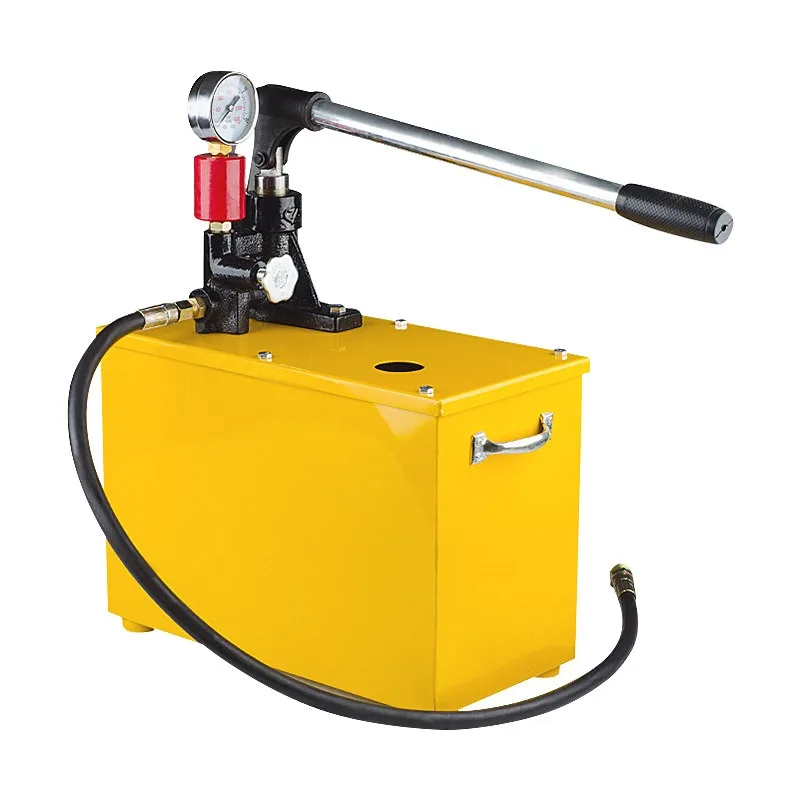 Hand Operated Pressure Pump For Pipeline Leak Detection Pipe Water Pressure Testing Machine Floor Heating Pressure Tester