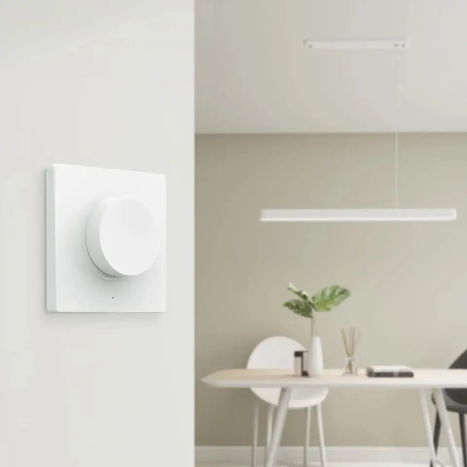 مفتاح دايمر لاسلكي ذكي من Yeelight، جهاز تحكم ذكي في التعتيم متصل بالبلوتوث مناسب لإضاءة Yeelight وتطبيق Mi Home - 2