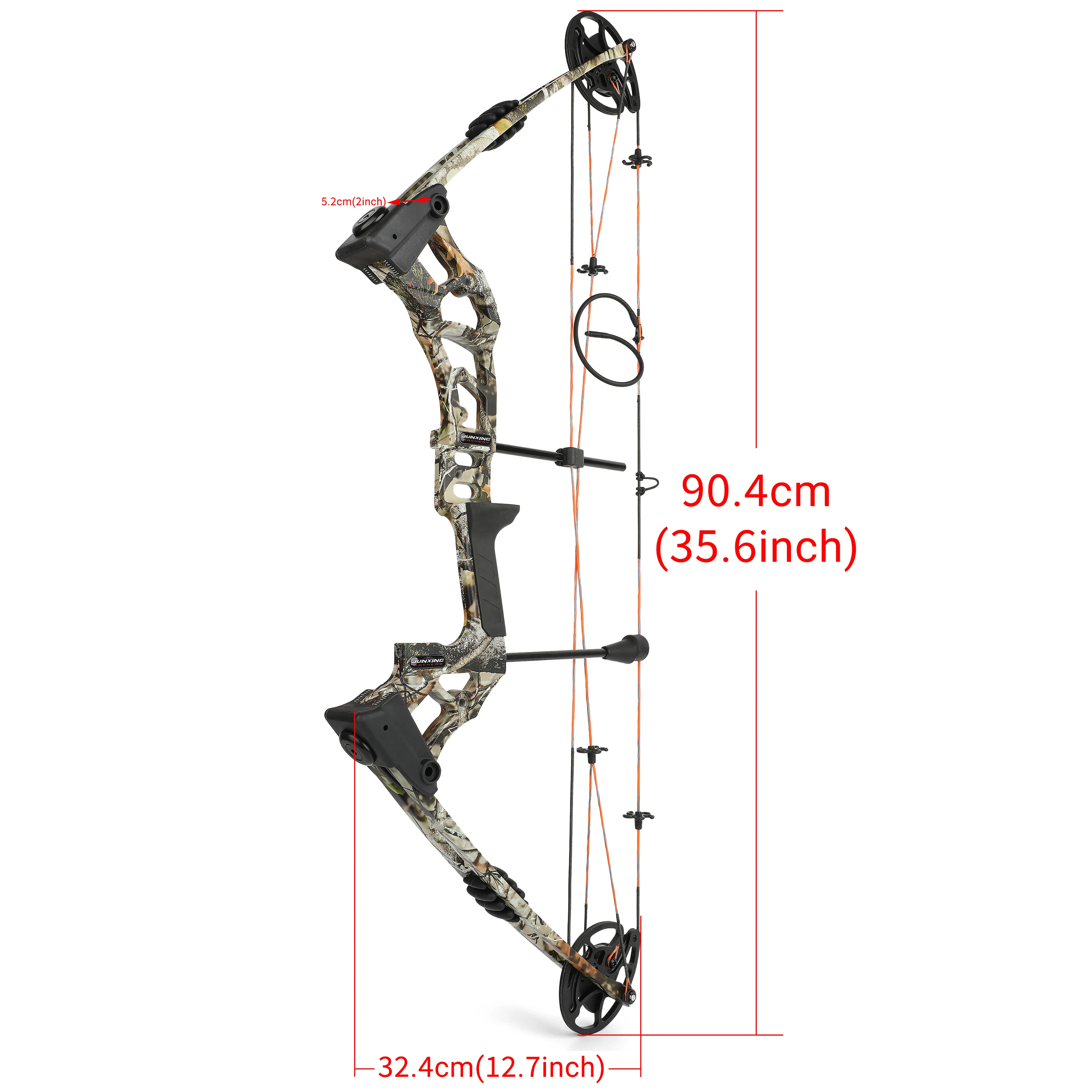 Archery Compound Bow M121A 0-70lbs Adjustable 320fps Let-off 80% Right Hand Pulley Bow Hunting Shooting Archery