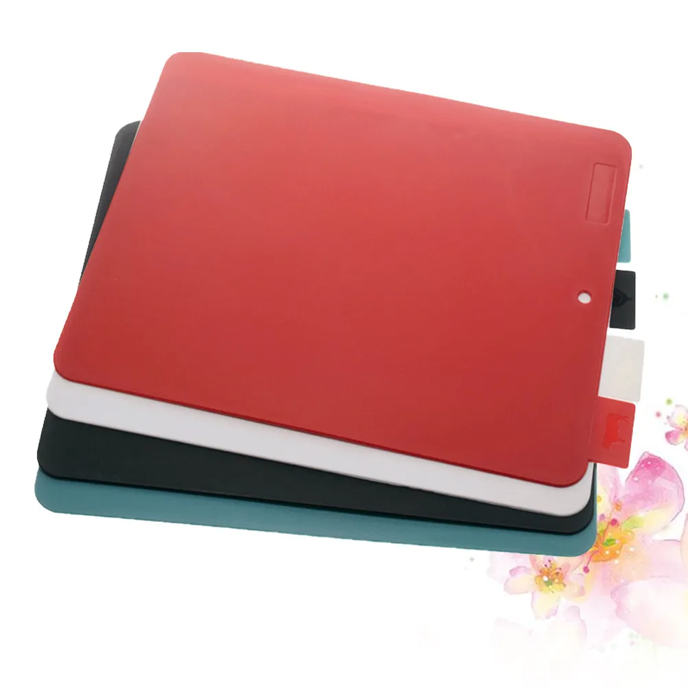 4Pcs Color-Coded Cutting Board Set Healthy Kitchen Chopping Boards Assorted Bright Colors for Food -Contamination