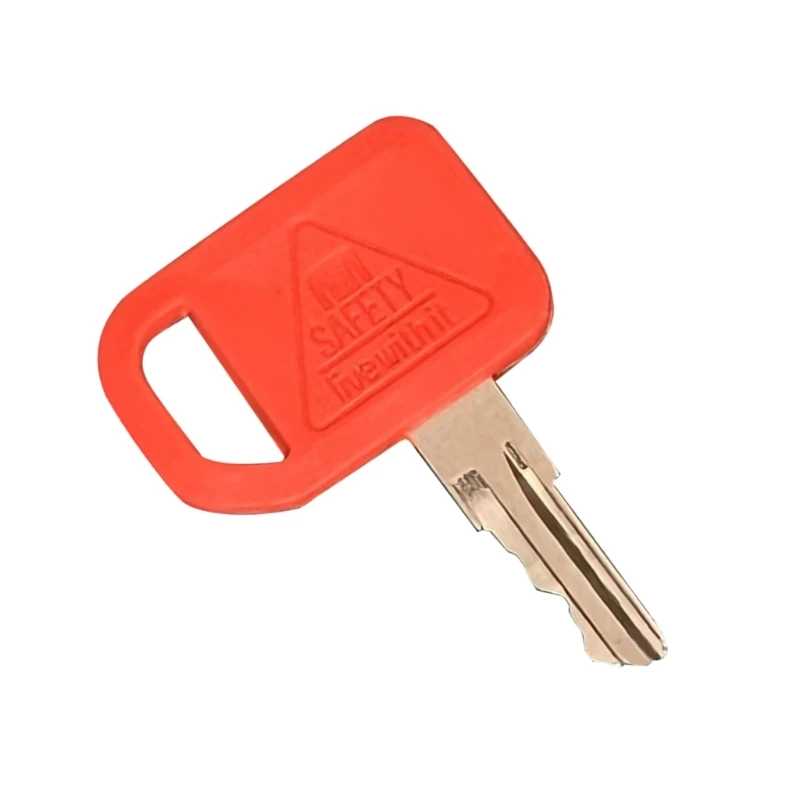 QM Replacement Heavy Construction Equipment Ignition Keys Plastic & Metal Excavator Keys 2-piece/set for AT195302 AR51481