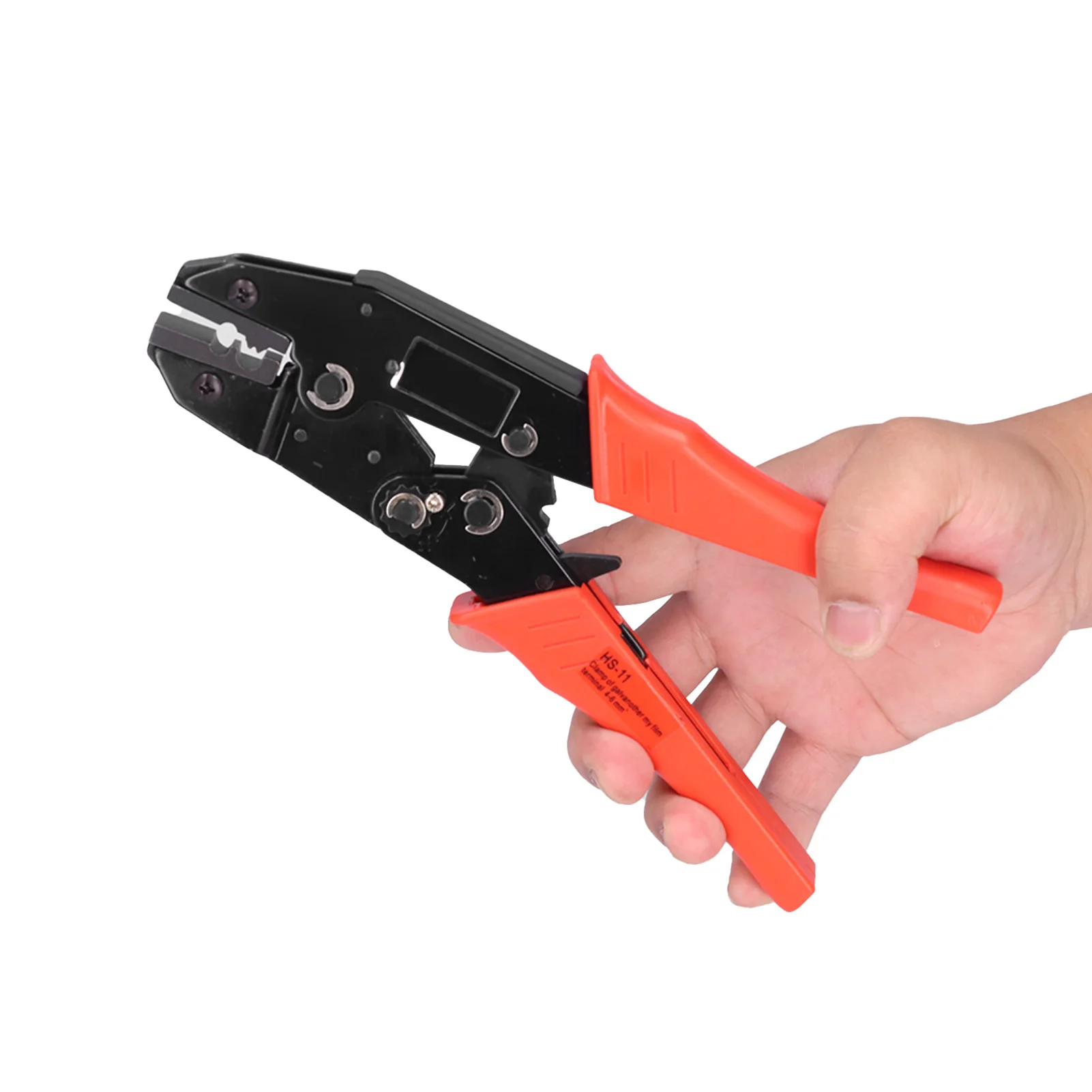 HS‐11 Alicates de prensado de película térmica eléctrica Práctico engarzador de terminales aislado con trinquete