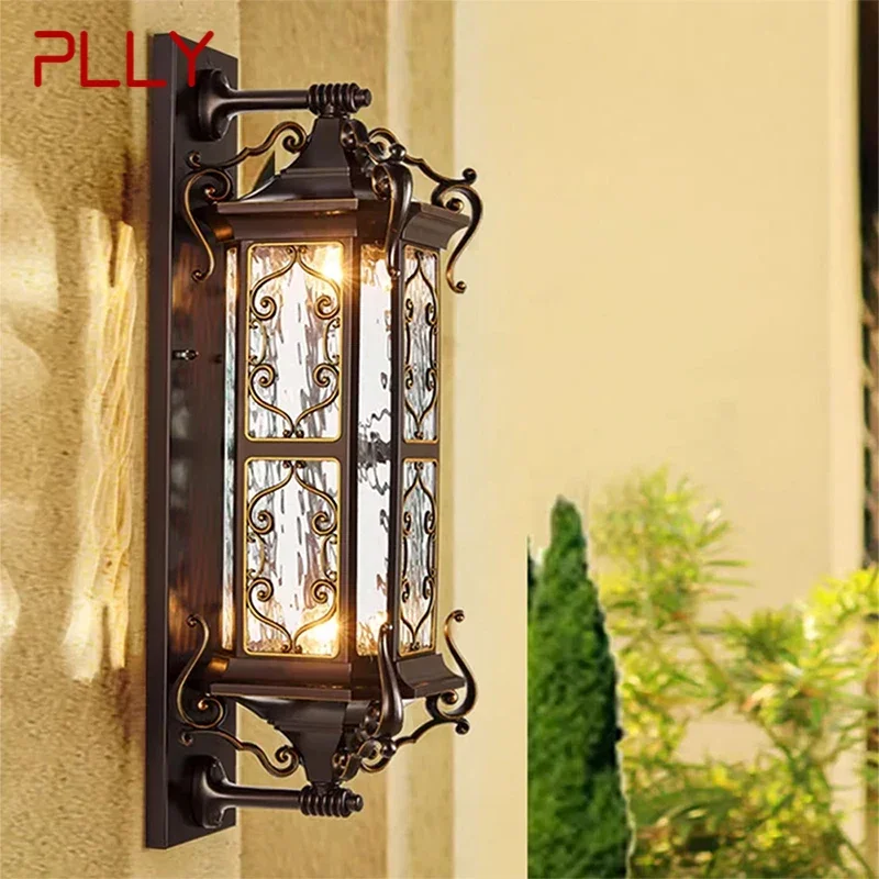 PLLY Contemporary LED Outdoor Wall Lamps Electric Simplicity Waterproof Balcony Hallway Courtyard Villa Gate Hotel