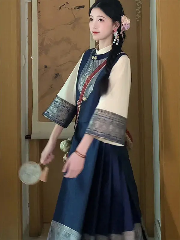 Unique High-End Summer New Style Fashion Set Women's Zen Style Elegant Atmosphere Chinese National Trendy Costume