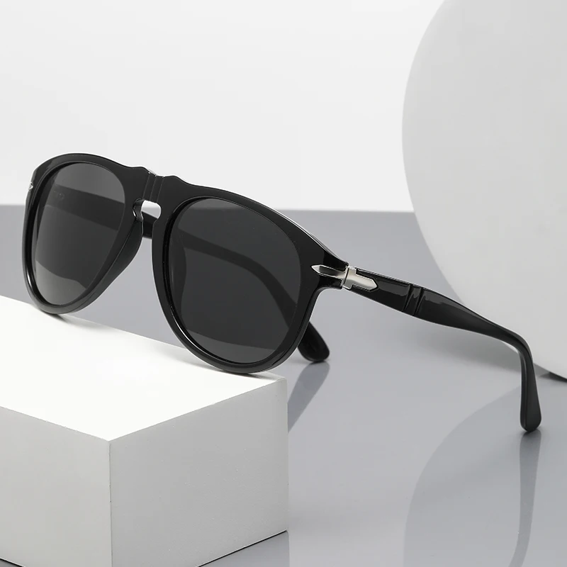 نظارات شمسية مستقطبة للرجال والنساء ، نظارات مقاومة للأشعة تحت البنفسجية ، نظارات زخرفية عتيقة ، خارجية ، تخييم ، قيادة رياضية ، موضة جديدة ، Uv400