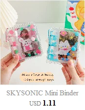 SKYSONIC A5 Reißverschluss-Binder zum Sammeln von Büchern, Nachfüll-Organizer, DIY-Tagebuch, Milchprodukte, transparent, Fotoalbum-Organizer, Schreibwaren – Detail 16