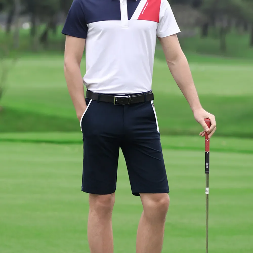 Men's PGM Golf Summer Waterproof Sports Pants Fast Drying Thin Pants High Elastic Lightweight Pants Large Size KUZ057