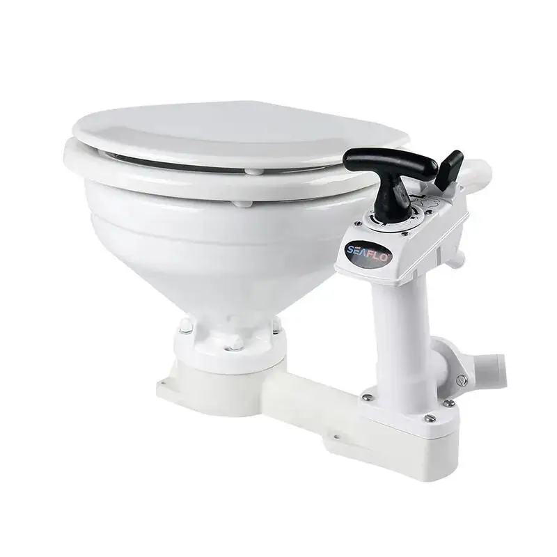 ISURE MARINE Factory-direct Supply Marine Self-priming Manual Onboard Toilet Marine Accessories for Boat Yacht Ship RV