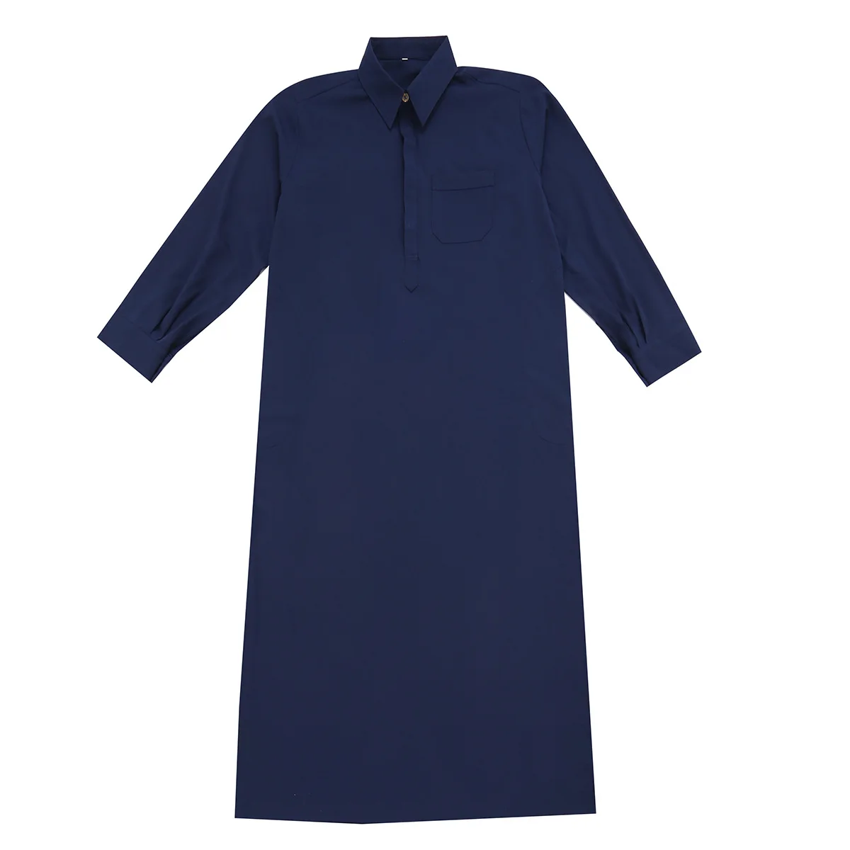 Moslim Mannen Thobe Jubba Eid Ramadan Traditionele Dishdasha Thoub Islam Abaya Jurk Lange Gewaad Dubai Saudi Kleding Midden Oosten
