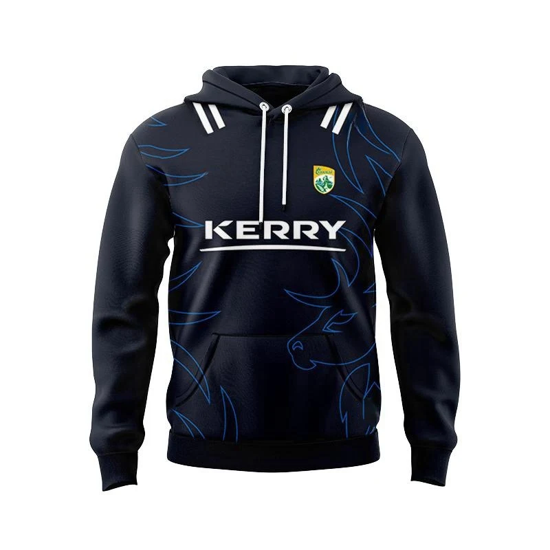 2023 2024 Kerry GAA Away Goalkeeper Jersey WexfordS Rugby Hoodie Sweatshir (Custom name and number )