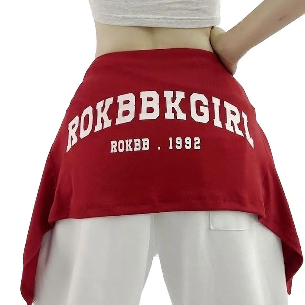 Gonna sigillata in vita a strati Tenda scoreggia Hip Hop Danza jazz da donna Slim Fit Top Protezione solare sexy Cintura in vita Decorazione abbigliamento