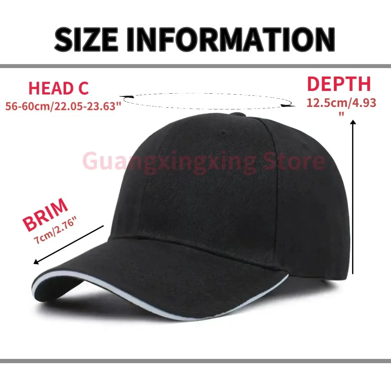 Custom embroidered logo hat Men\'s and women\'s baseball cap design DIY picture printing logo hat Summer sun hat wholesale
