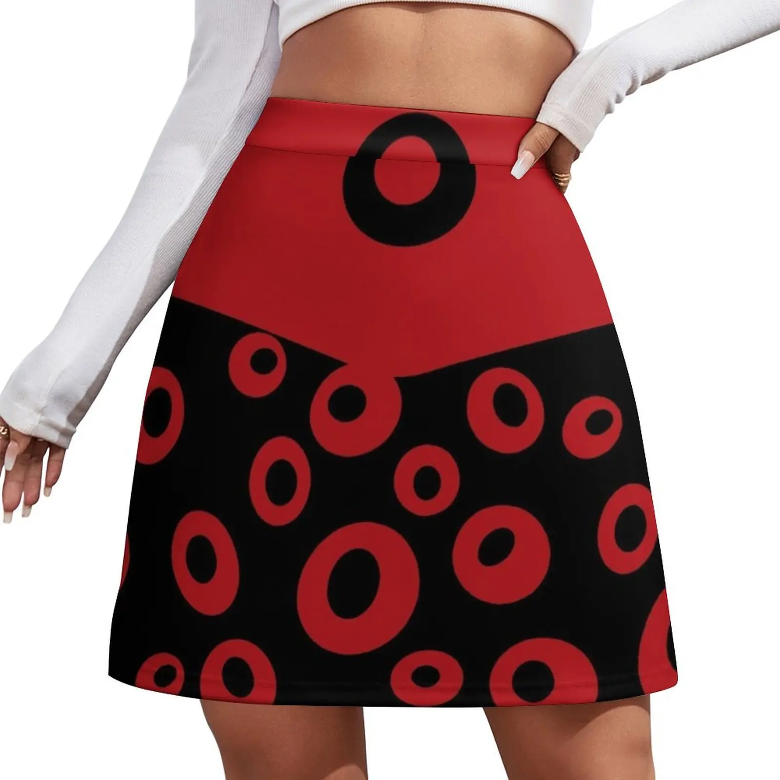 

RED AS A DODO Mini Skirt korean women's clothes summer skirts fairy core Women's summer skirts