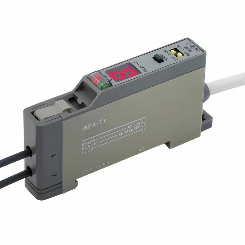 Automatic teaching type fiber amplifier single 8-digit display HPX-T1 sensor original