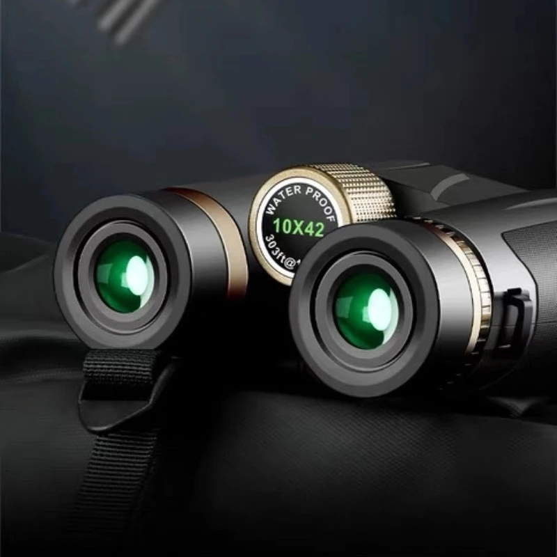 10X42 مناظير عالية الوضوح 42 مللي متر عيار المحمولة المهنية الصف تلسكوب للعرض والصيد في الهواء الطلق #5
