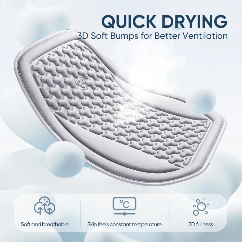 Universal Car Seat Cover 3D Breathable Car Front Rear Seat 4 Seasons Back Cushion Auto Seat Protector Auto Interior Pad For SUV
