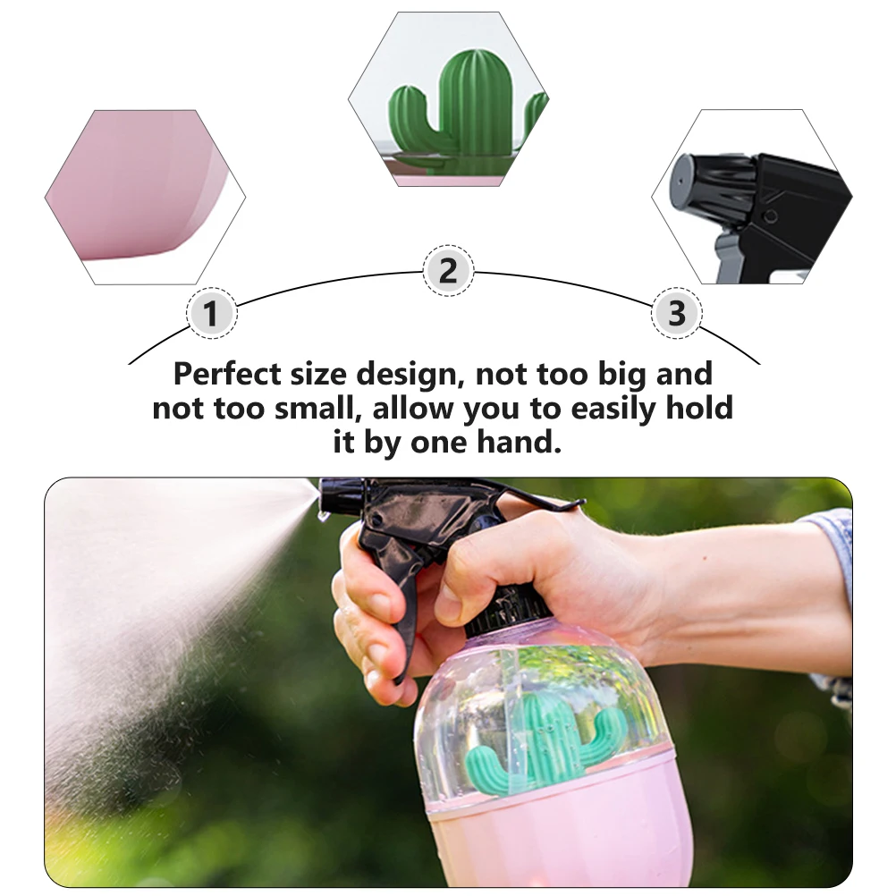 

3pcs Spray Bottle Set High Pressure Leakproof Sprayer for Hair Styling Skincare Gardening Cleaning Home Salon Atomizer