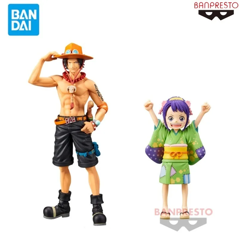 

Original Genuine Banpresto One Piece DXF Wanno Country Portgas D Ace Otama Anime Action Figure Model Collection Toys Gifts