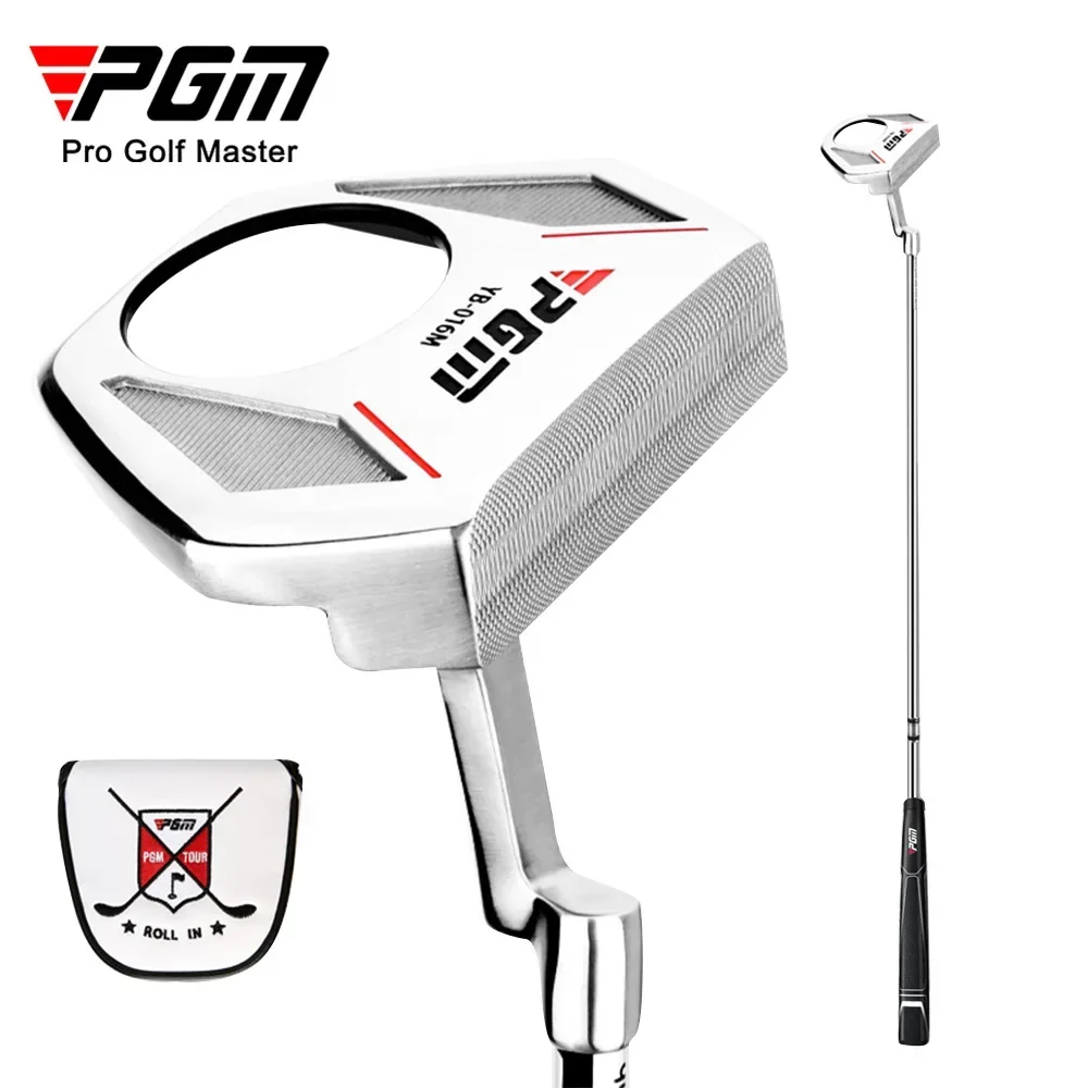 PGM TUG034 Golf Clubs Stainless Steel Low Center Of Gravity Clubs Men\'S Putters With Ball Picking Function Aiming Line Putter