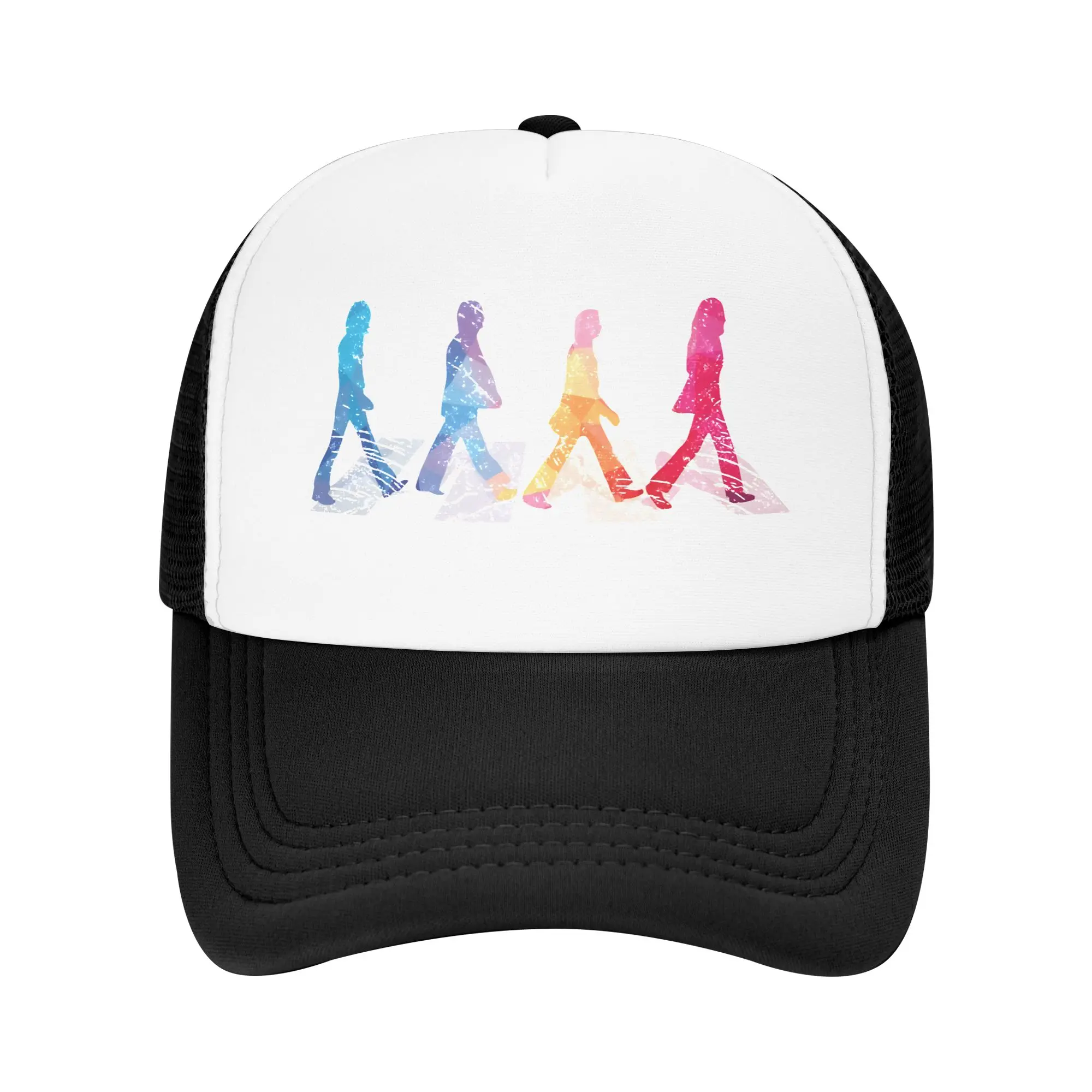 Boné de Beisebol Unissex Masculino com Estampa da Capa do Álbum B-Beatles On Abbey Road Street Art - Proteção Solar de Verão - Promoção Quente - Estilo Hip Hop
