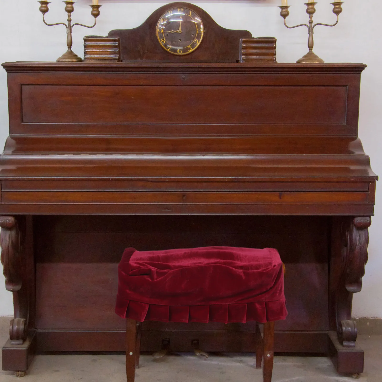 

Pleuche Piano Chair Cover Perfect Gift Idea for Friends with Pianos Piano Bench Cushions Chair Bench Cover Stool Covers