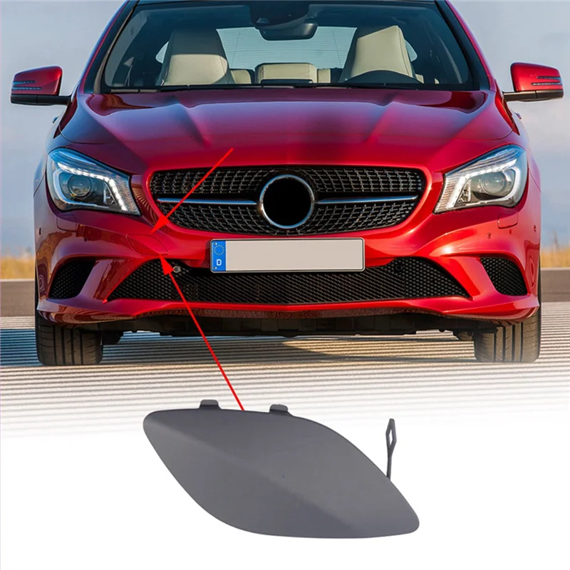 Крышка фаркопа переднего бампера автомобиля 1178850622   Для Mercedes-Benz CLA Coupe C117 CLA180 CLA200 CLA220 CLA250 CLA45 2013-2016