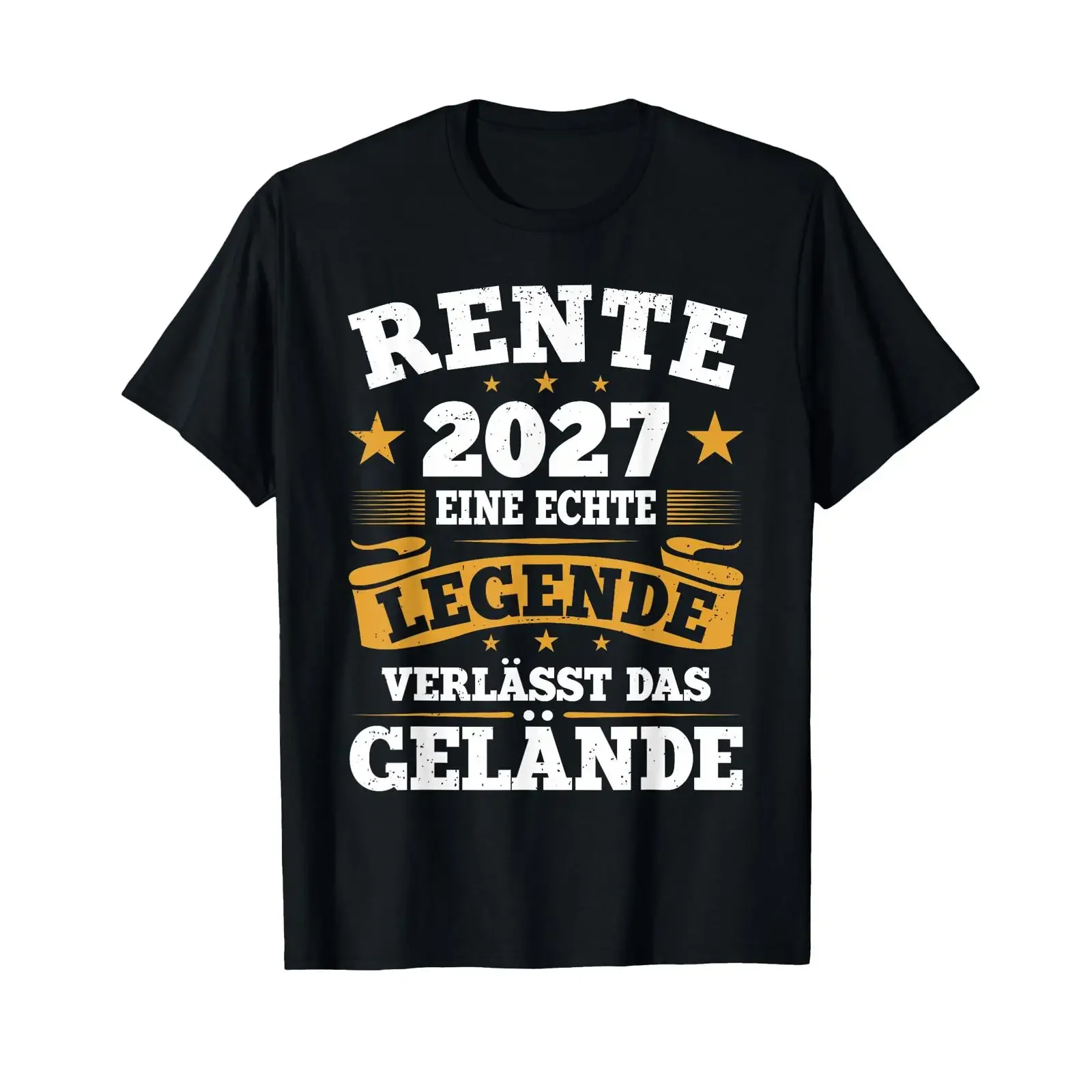 Legends Go Retirement 2027 Retirees T Shirt vintage Washed fashion Breathable Stylish streetwear Slightly Top For Everyday Wear