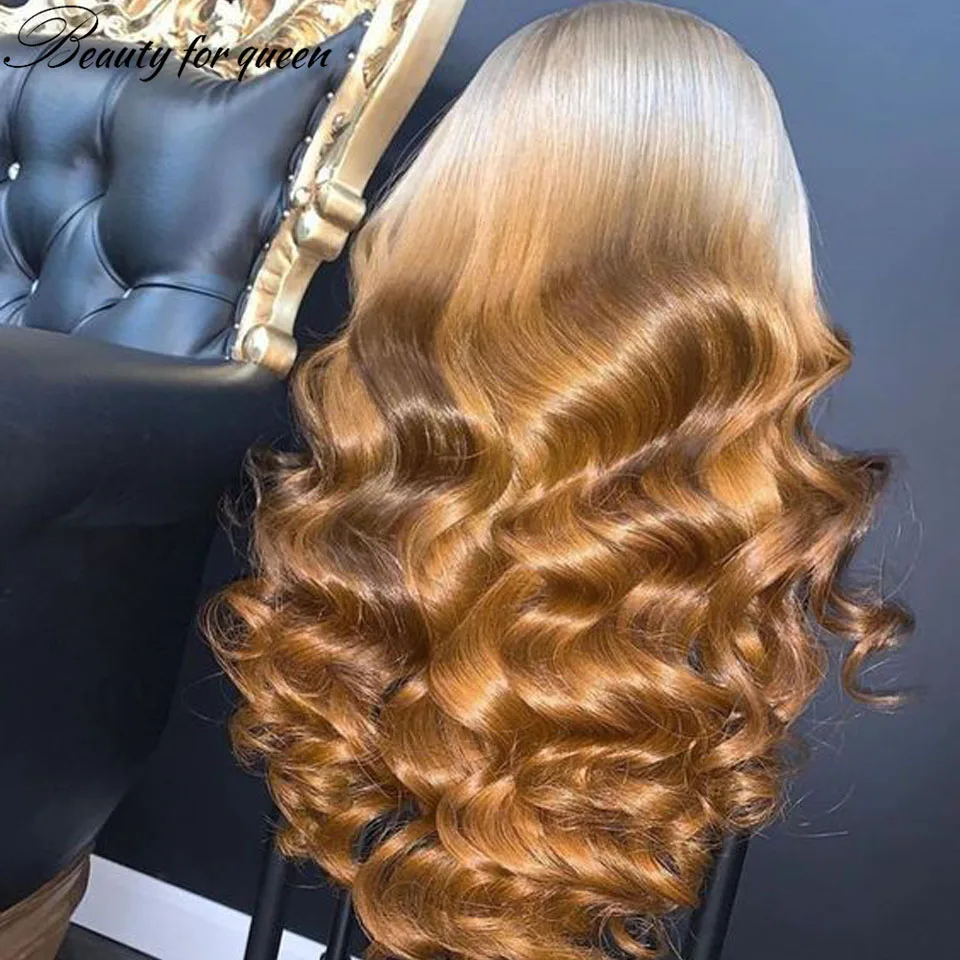 

100% Human Hair Cosplay For Women Lace Front Wig White Gold Color High Quality 2026 Hot Sale Customize Beauty New Product