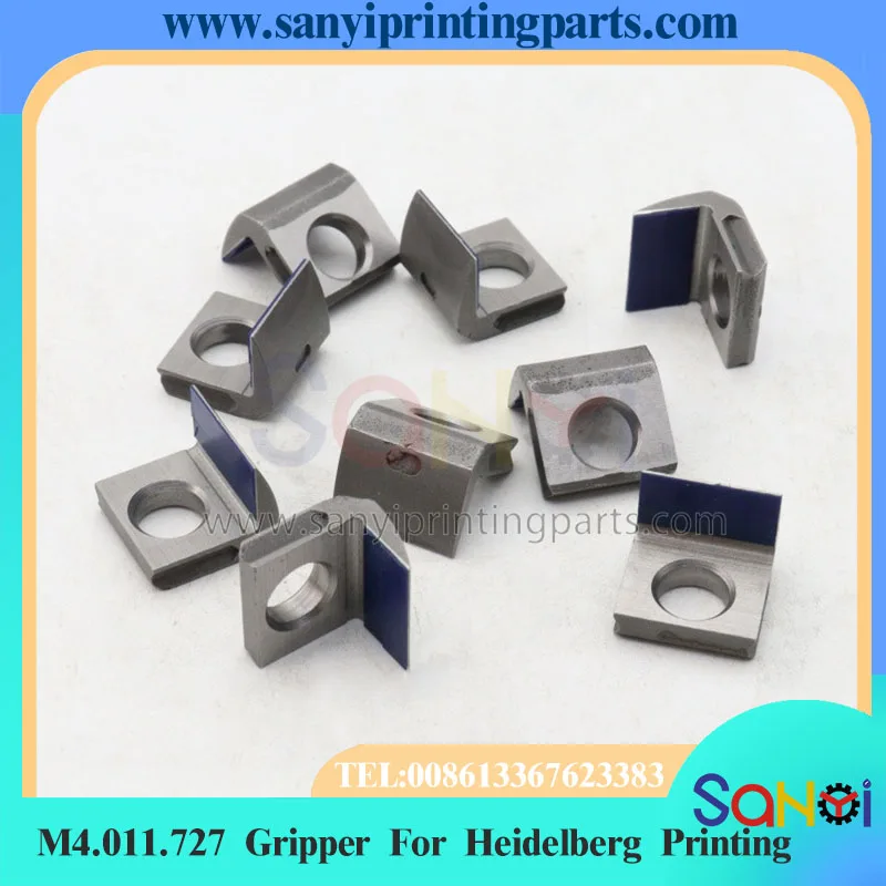 10 unids/lote, pinza M4.011.727 de la mejor calidad para piezas de máquina de impresión Heidelberg SM74 PM74