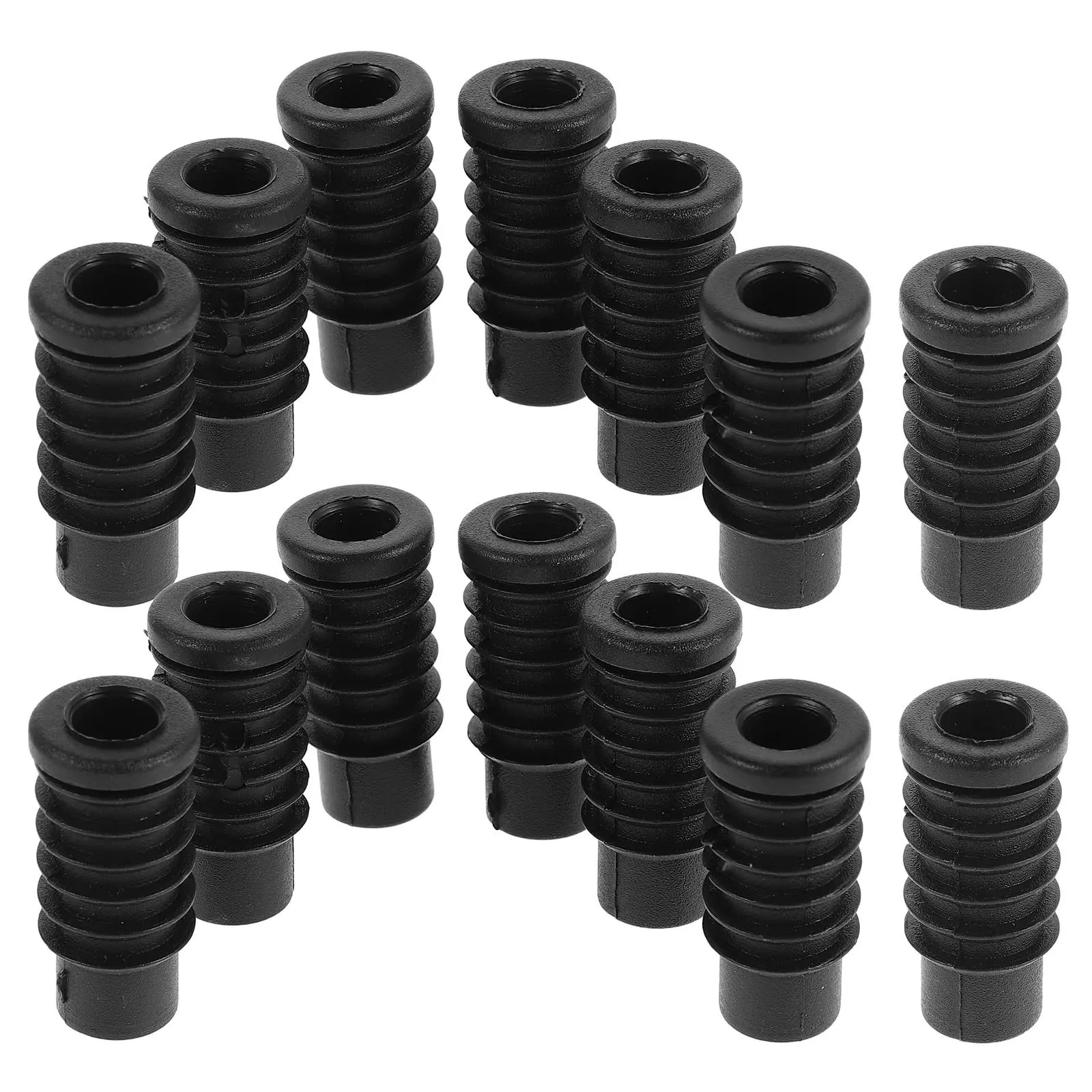 20Pcs Chair Caster Inserts Enhanced Stability Anti Slip Protection for Office Chairs Changing Table Stool Wheel Covers