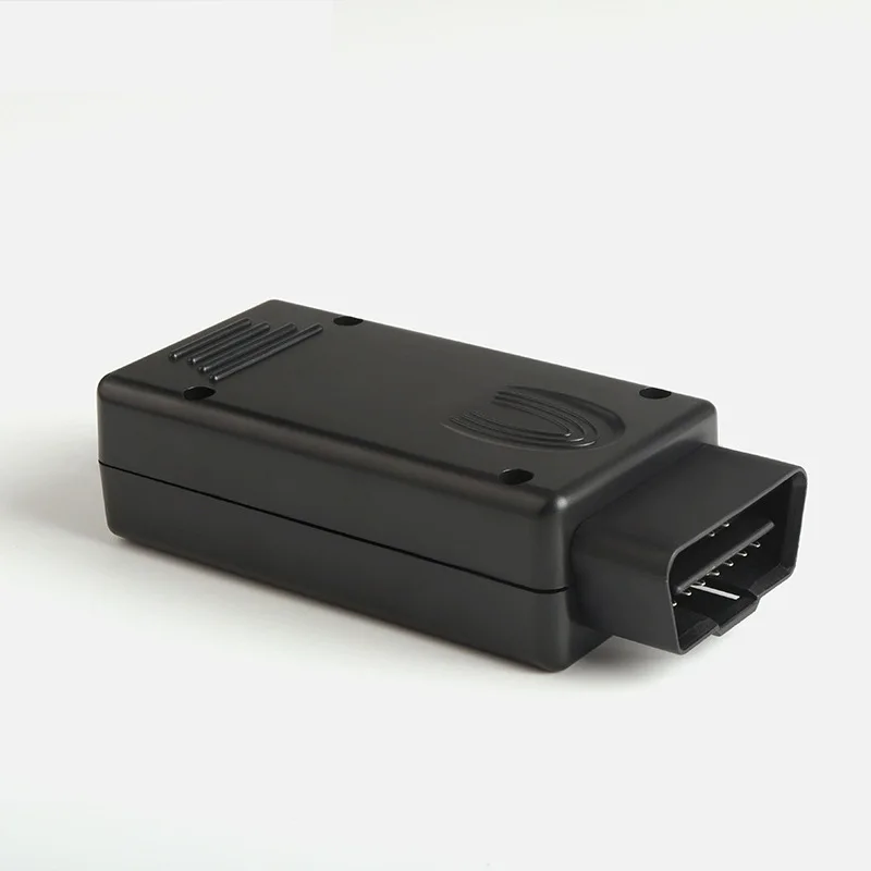 For Automobile Truck OBD2 Male Connector Rectangular Fingerprint Shell  Head OBD Plug J1962m