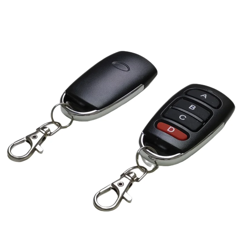 433Mhz 4 Channel Remote Control Copy EV1527 PT2240 Grabber Cloning Electric Gate Duplicator Key Fob Learning Garage Door