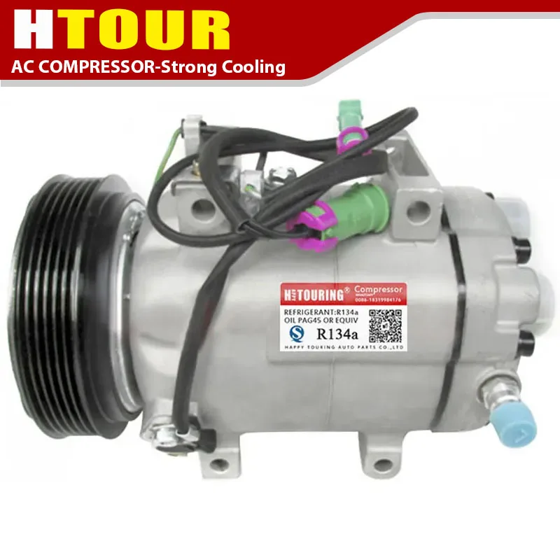 DCW17B A/C AC AirCon Compressor For Audi A6 Saloon 4A C4 / A6 Avant 4A C4 2.3 2.4 2.5 2.6 2.8 1994-1997 4A0260805AH 4A0260805AD