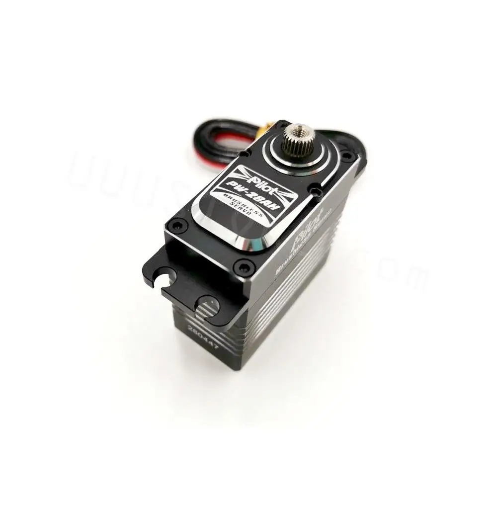 

Pilot PW-28AH High Torque Titanium Gear Digital Servo 28KG For Super Huge MUGIN 4450mm
