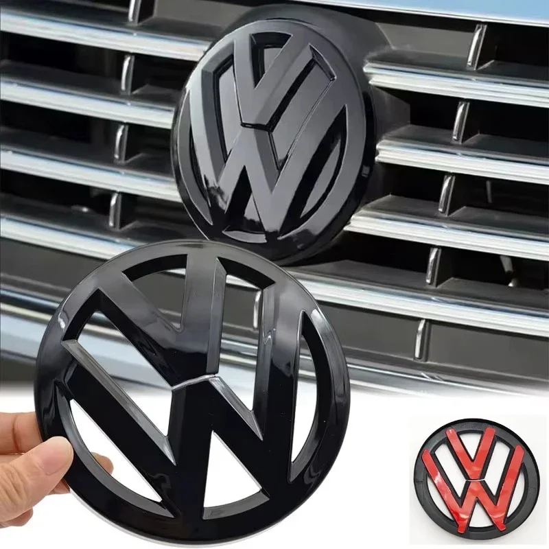 

2Pcs ABS 3D car front and rear badge logo cover tape is suitable for Volkswagen Golf 5 GTI MK5 modified accessories