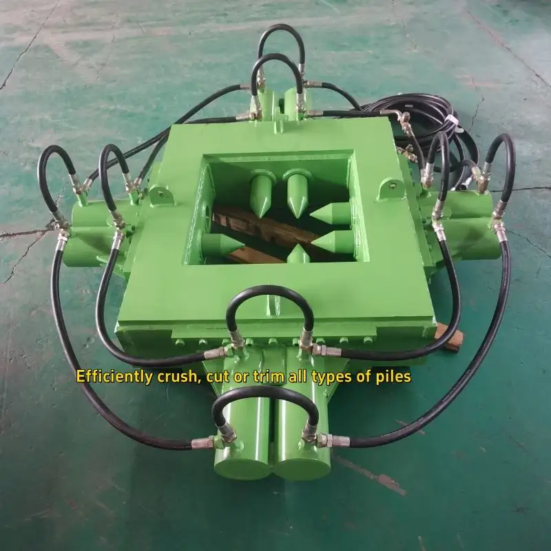 Hydraulic Pile Breaker Rock Pile Breaking Machine 4 Ton Rock Breaker Pro Power 1500 Watt Concrete Breaking Hammer for Indonesia